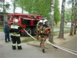 Учебно-тренировочное занятие по эвакуации людей на случай пожара 20 июня 2014г.